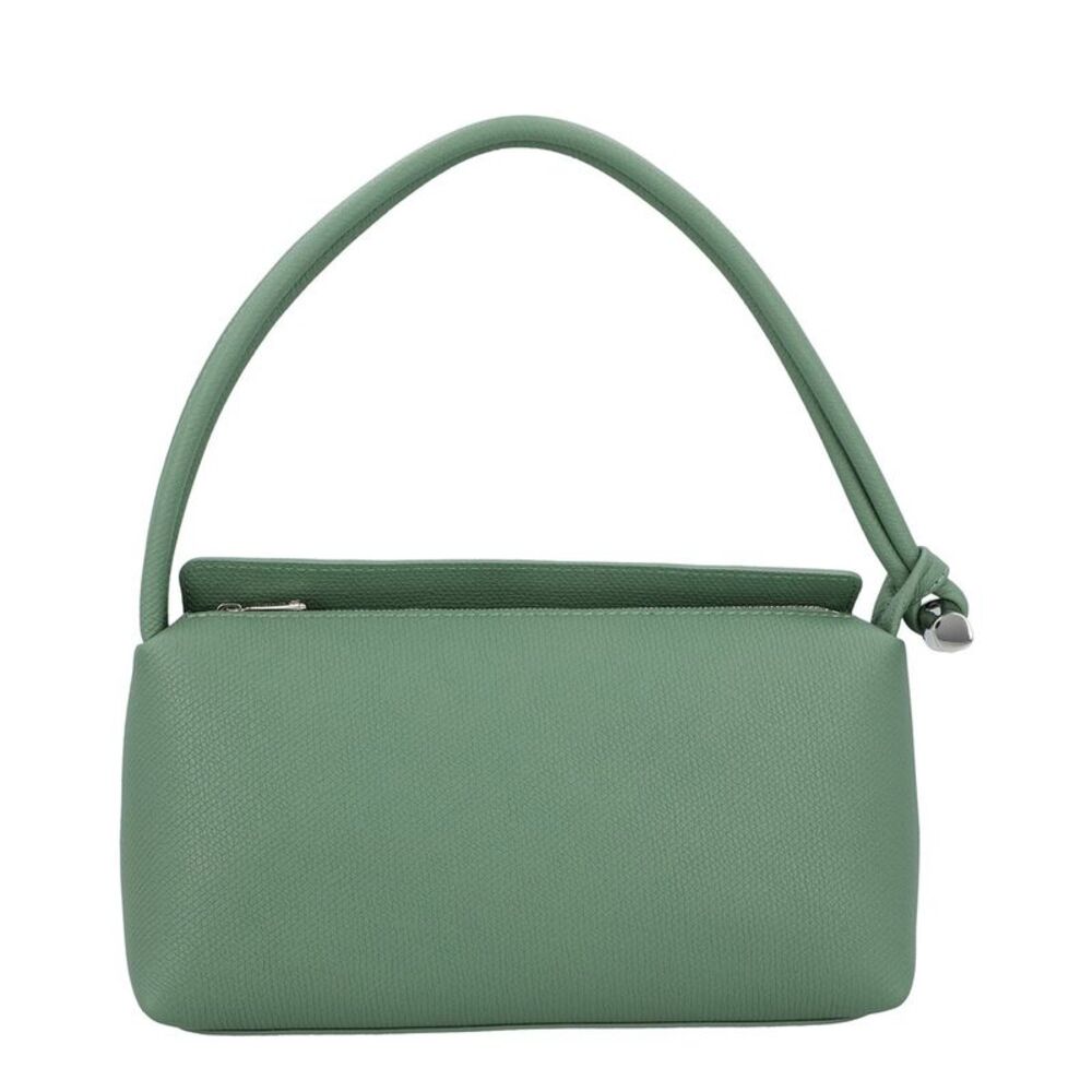 Longchamp Le Roseau Medium Leather Shoulder Bag, Green